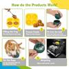 Dog Interactive Boredom Treat Molds Silicone Healthy Treats for Puppy Enrichment Chew Toy