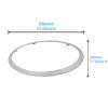 Chrome-Plated Headlight Trim Ring Cover O/S 51137300632 For BMW Mini Cooper F55 F56 F57 2013-2019 Automotive Trim Accessories