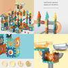 Iq Playground Plastic Slide Marble Run Building Blocks