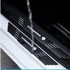 4PCS Universal Rubber Car Door Scuff Sill Cover Panel Step Protector Bumper Corner Protector
