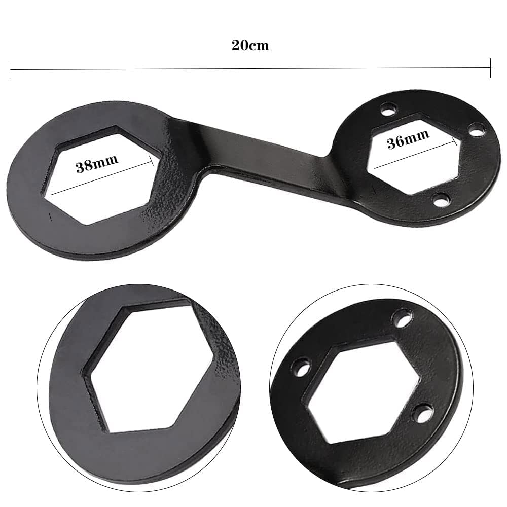 Liunz Washing Machine Faucet Washing Machine Disassembly Washing Machine Clutch Hand Metal Disassembly Maintenance Tool Wrench, Wrench, Wrench, Tool,