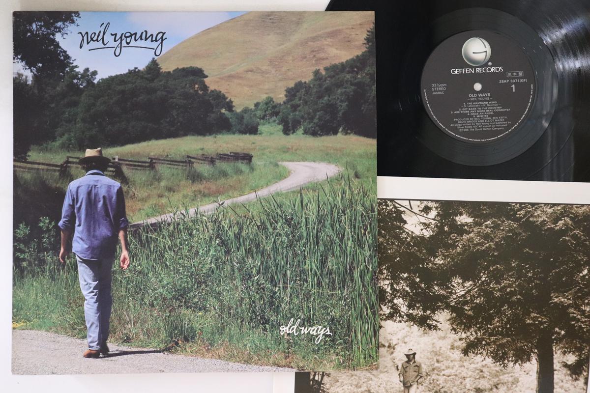 

LP Пластинка NEIL YOUNG - Old Ways 28AP3071PROMO GEFFEN 1985 Япония Рок Б/У