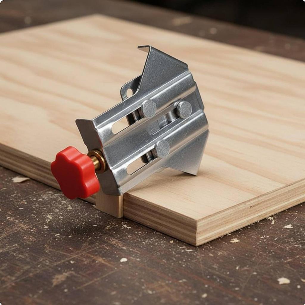 Right Angles Clamp Stainless Steel 90 Degree Corner Heavy Duty Carpentry Jig for