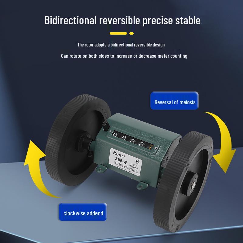 Z96-FZ96-S Mechanical Roller Electronic Counter Encoder for Wheel Length Measurement