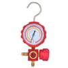 Air Condition Manifold Gauge, with G1/4" Thread, High Pressure AC Refrigeration Gauge Tool, for R22/R410A/R134A/R407C