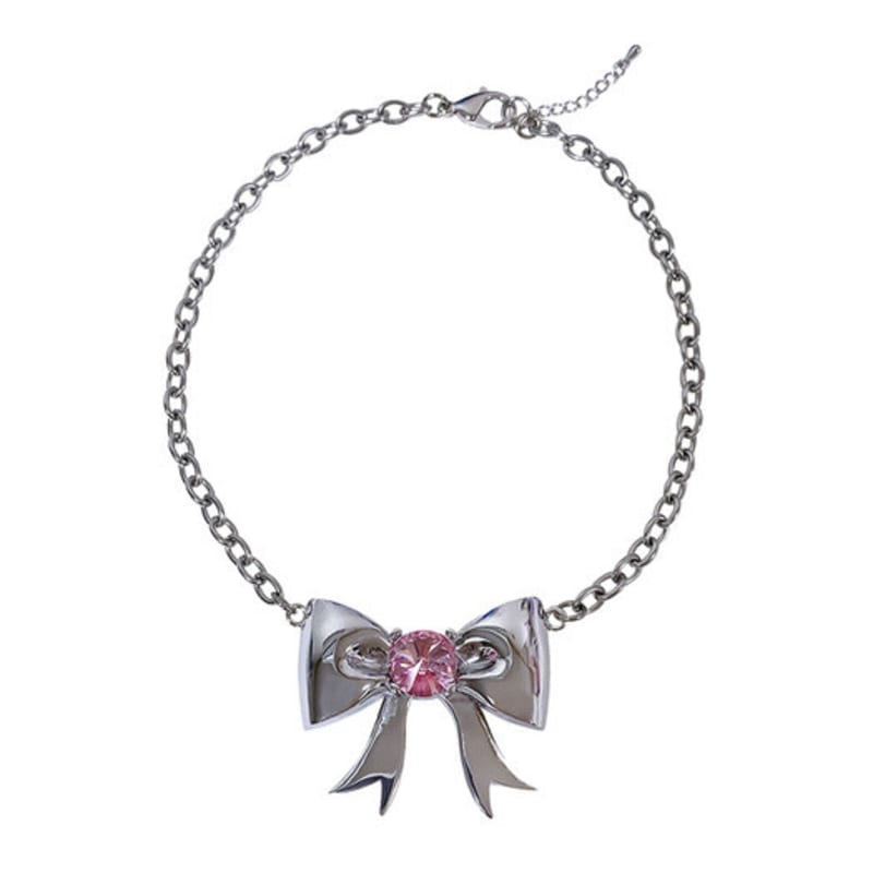 HURJABOYACC Big ribbon necklace