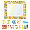 Coolplay Water Doodle Mat Coloring Drawing Mat with Reusable Magic Pens Montessori Painting Board Educational Toys Kids Gifts