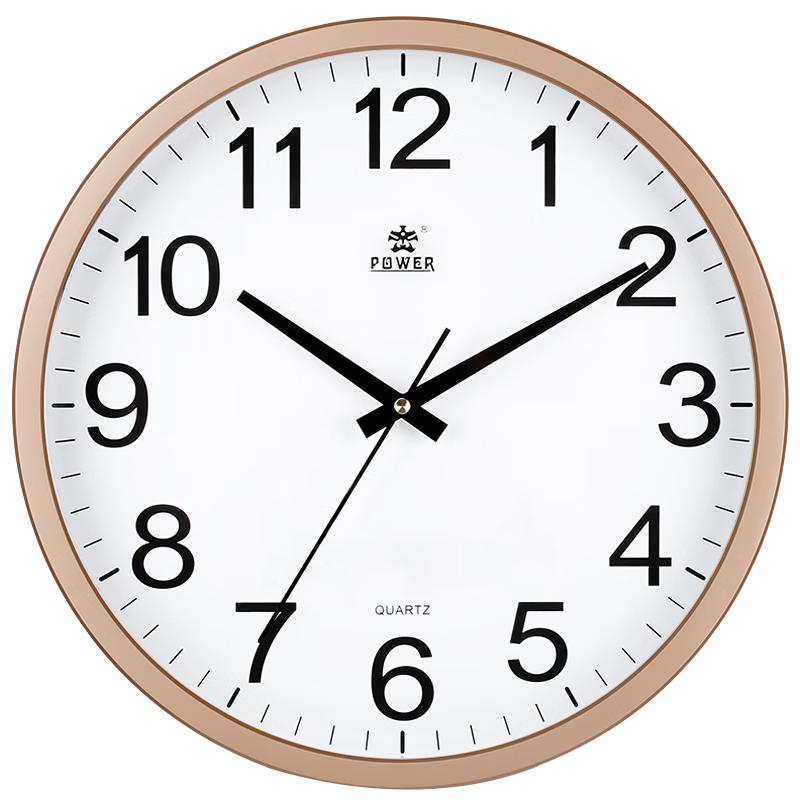 POWER Ba Wang Silent Quartz Wall Clock золотой