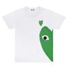 Popolare nuova versione giapponese di T-shirt per coppie Kawaku amore uomini e donne con la stessa stampa a maniche corte CDG gioca Baoling