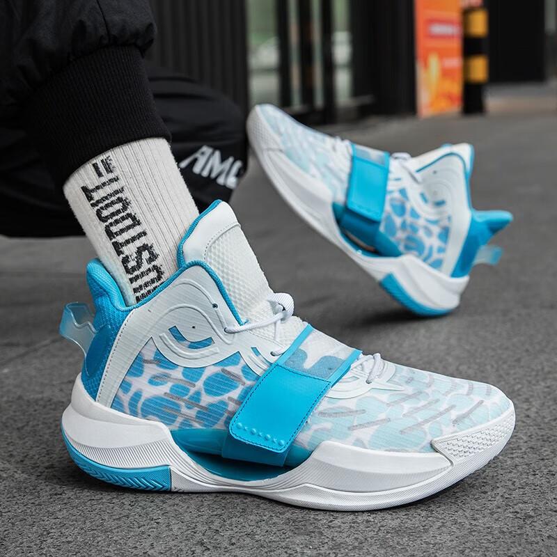 Student 4th Generation Basketball Shoes Men's and Women's 2025 New Spring and Summer Wear-resistant Friction Sound Actual Field Sneakers Running Shoes