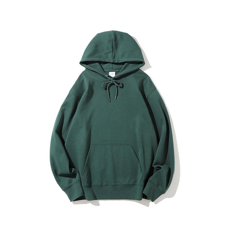 Men's 280g Solid Color Hoodie with Hood - Trendy Autumn/Winter Youth Fashion