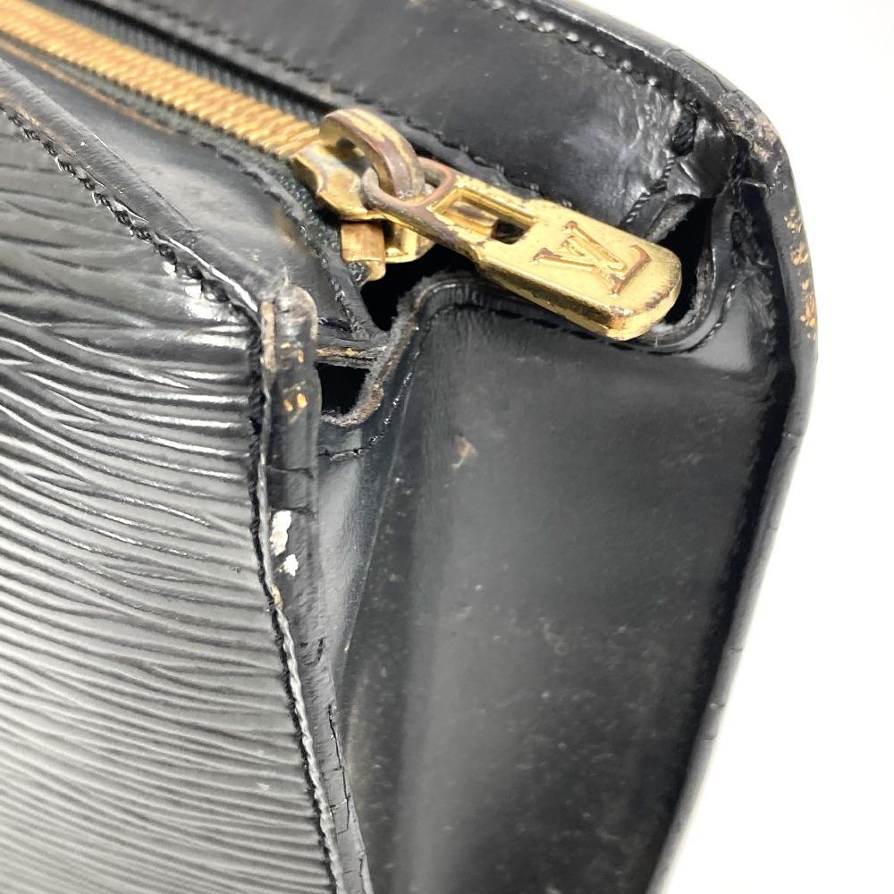 Louis Vuitton M52272 Epi Saint-Jacques PM Tote Bag Hand Bag Leather Noir Black