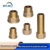 Enhanced Copper Joint: 4-point & 6-point Male/Female Thread, Adapts 6-point To 4-point, 1-inch To 6-point Diameter.