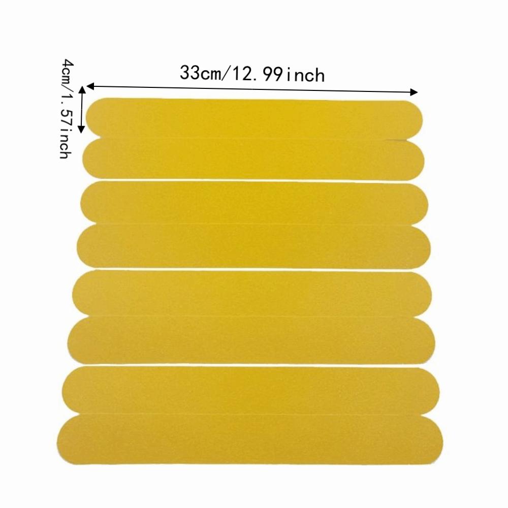 8Pcs Waterproof Stair Tread Anti-Slip Tape Luminous Stair Tread Tape Floor Warning Tape  Ladders