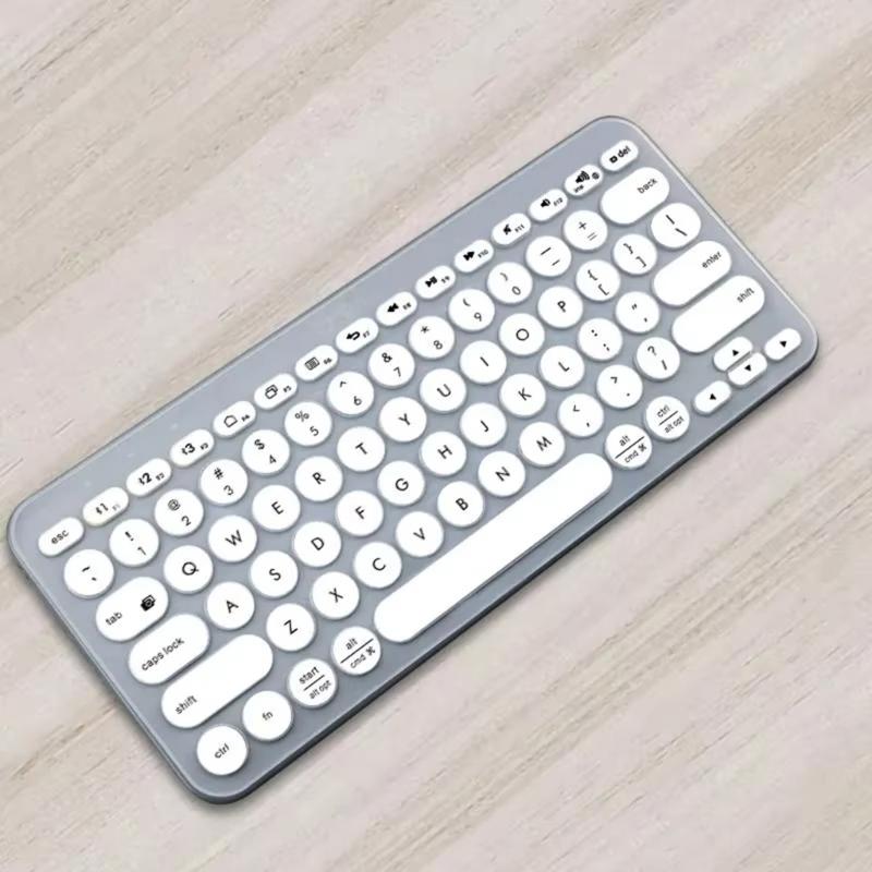 Flexible Silicone Keyboards Cover Slim Fit Design Waterproof Protections Easy Maintenance Protector Skin For K380