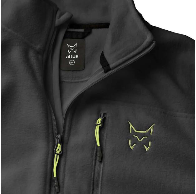 Altus Lombardia Fleecejacke mit durchgehendem Reißverschluss