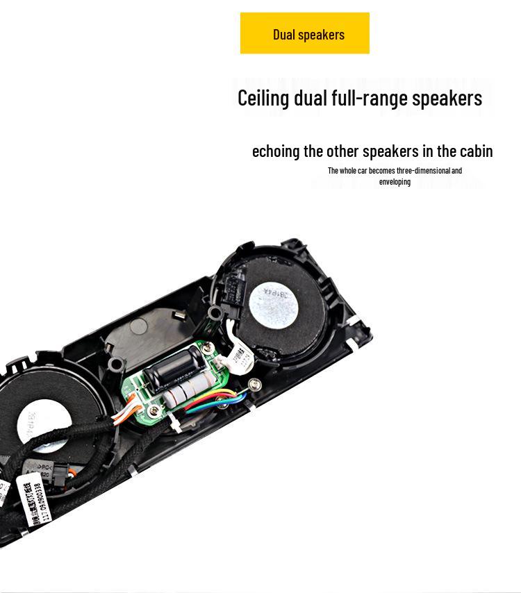 Mercedes-Benz C-Class, GLC, E-Class Roof Sunglasses Holder with Reading Light & Ambient Light Integration