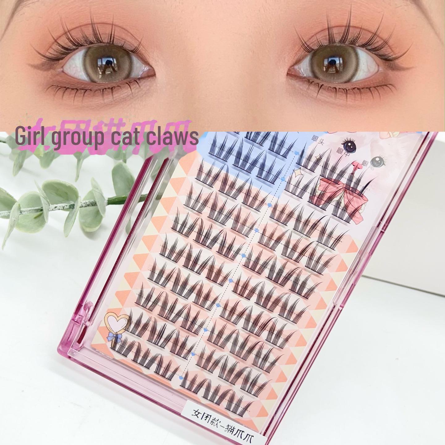 

Накладные ресницы Menglu для женщин с эффектом подсолнуха: Натуральная, плотная, 10-рядная трилогия.