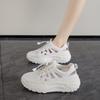 Summer New Hollow Little White Shoes Female Students Thick-soled Versatile Casual Sports Board Shoes