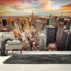 Modern 3d Mural Backdrop City New York Landscape Wallpapers Living Room Sofa Background Wall Murals Home Decor