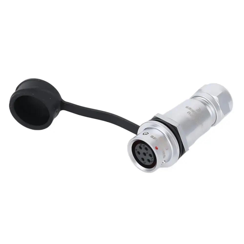 WEIPU SF12  2 3 4 5 6 7 9Pin Industrial Waterproof Connector Adapter Plug  Scoket Solder Threaded Coupling Sensor SF1210 SF1211