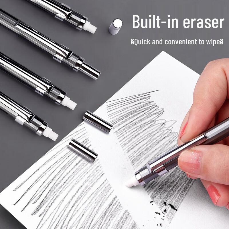 Deli All-Metal Mechanical Pencil Set