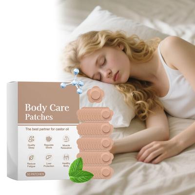 Patchs à Huile Jetables Multi-Formes pour Nombril(Huile Incluse)  Sachet d'huile auto-adhésif Coton Bio 50 pièces