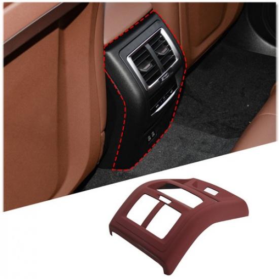 Volcano Red Rear Air Outlet Frame Cover Trim For BMW X3 iX3 X4 -