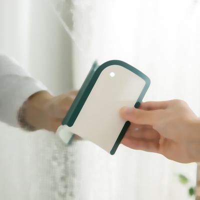 Racloir en Verre Silicone Miroir de Salle de Bain Vanité Nettoyage Assiette Raclette Mini Brosse à Verre Raclette Nettoyeur de Vitres Outils de Nettoyage