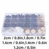 264pcs Assorted Colors Plastic Eyes Colored Safety Eyes DIY Accessories Plush Doll Eyes  Teddy Bear