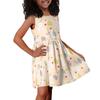 Children's Fashionable Comfortable Sleeveless Easter Print Casual Dress