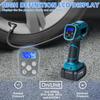 Portable Car Tire Inflatable Pump Multi Functional Electric Inflation Equipment Digital Display Wireless Air Compressor