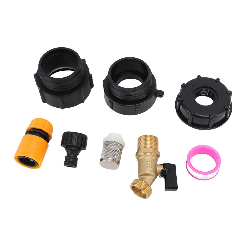 IBC Tote Tank Adapter IBC Tote Hose Adapter 62 Fine Thread S60x6 Water Tank Hose Connector Tap Brass