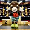 24CM New Goat Movie Plush Toys Cute Collector Cartoon Anime Movie Animal Figure Peripheral Accessories Doll Kid Teens Lover Gift