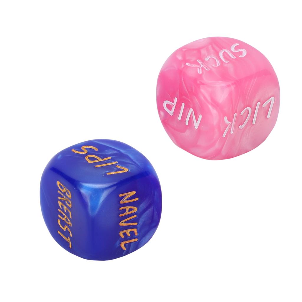 English Couple Dice Wedding Couple Lovers Bachelor Party Multiple Pose Dice for Adult