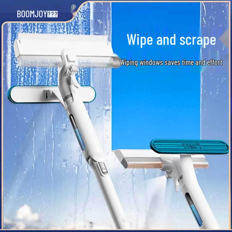 Retractable Anti-Drip Glass Wiper for Windows