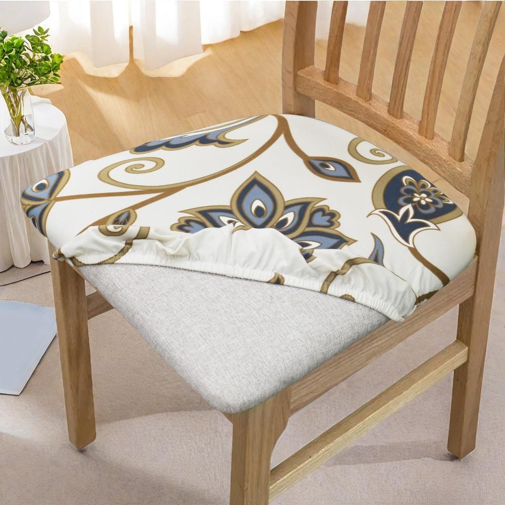 Gram Weight 160gsm Restaurant Stretch Chair Cover Removable Washable Dustproof Chair Surface Seat Protector