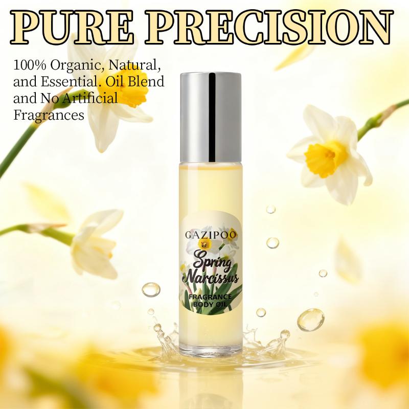 

10Ml Daffodils Roll-On Fragrance Men S And Women S Fragrance Oil Dating Fresh Niche Long-Lasting Fragrance onesize