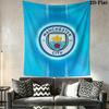 Historic MCFC WinsWall Hanging Printed Fabric Blanket Decorative Tapestries for Bedroom Living Room Home Decor