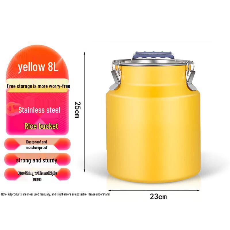 Homeglen Stainless Steel Sealed Storage Canister