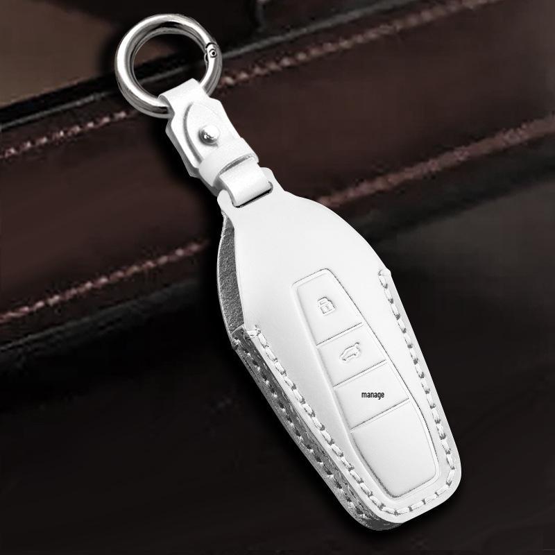 Chery iCAR03 Key Cover 2024 - New Energy Modified Cowhide Jetour Accessory