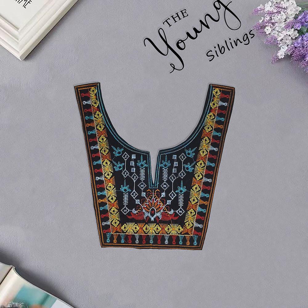 Sewing Diy Lace Ethnic Style Miao Embroidery Clothing Apparel Accessories Performance Costume Accessories Lace Embroidery Embroidery