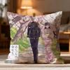Fashion MMy Happy Marriageer Cushion Cover Soft Washable Pillow Case Multi-Scene for Couch Bed Travel Office Use