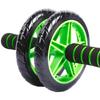 2 Wheels Abdominal Roller With Floor Mat Wear-resistant Anti-skid Home Fitness Exercise Training Equipment