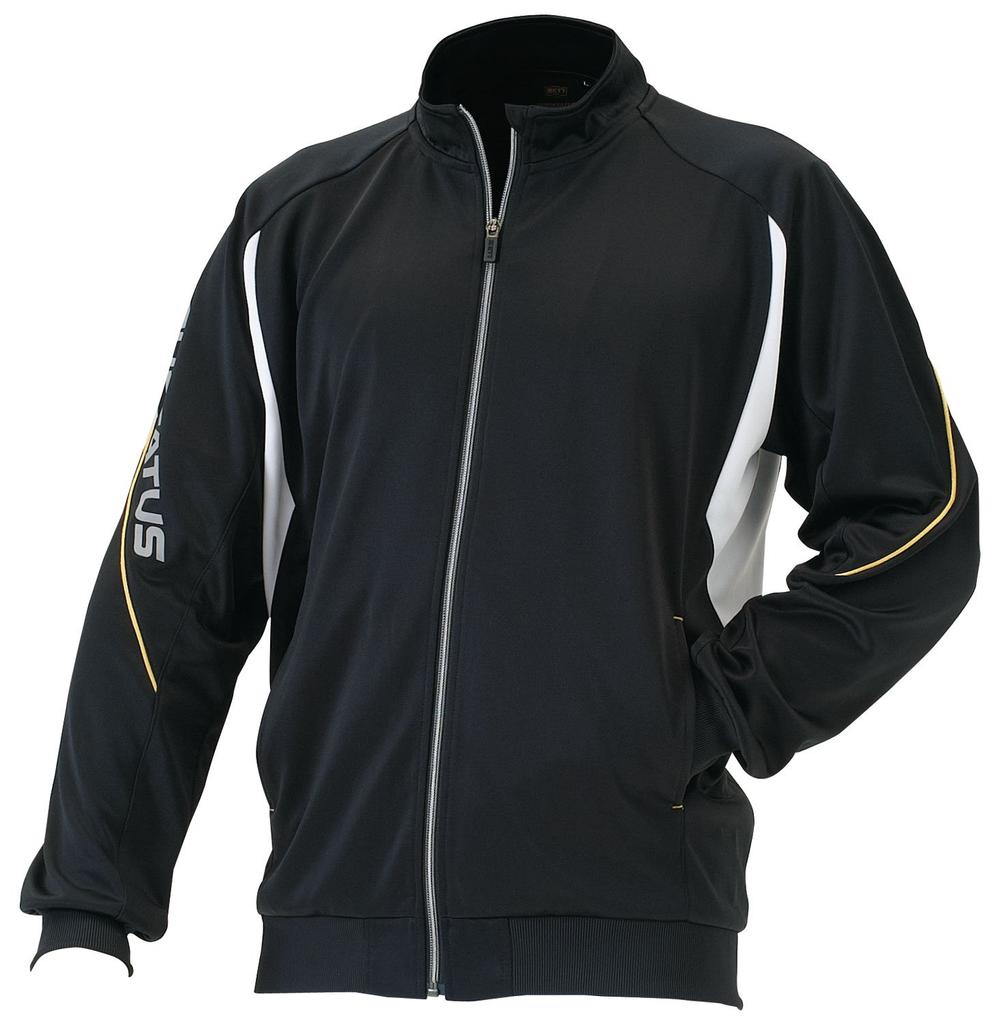 ZETT Baseball Training Jacket Pro Status BPROT100S Size M Black/White,