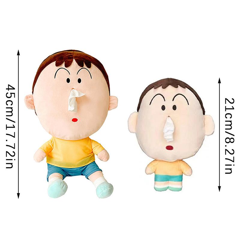Cute Anime Doll Tissue Box Funny Sense Of Design Creative Keychain Couple Bag Pendant Ornament Girls Lovely Gift