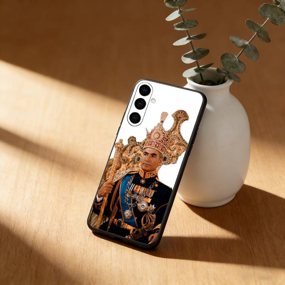 Mohammad Reza Pahlavi  Phone Case For Samsung GalaxyA13,21s,22,31,32,52,53,71,72,73,Soft Black Cover
