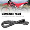 415 Chain, Heavy Duty Go Kart Off-Road Bike Drive Chain 130 Link Metal Chain