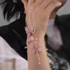 Zinc Zinc Alloy Butterfly Necklace Tulle Korean Style Accessories Charm Vintage Party Jewelry  Gift