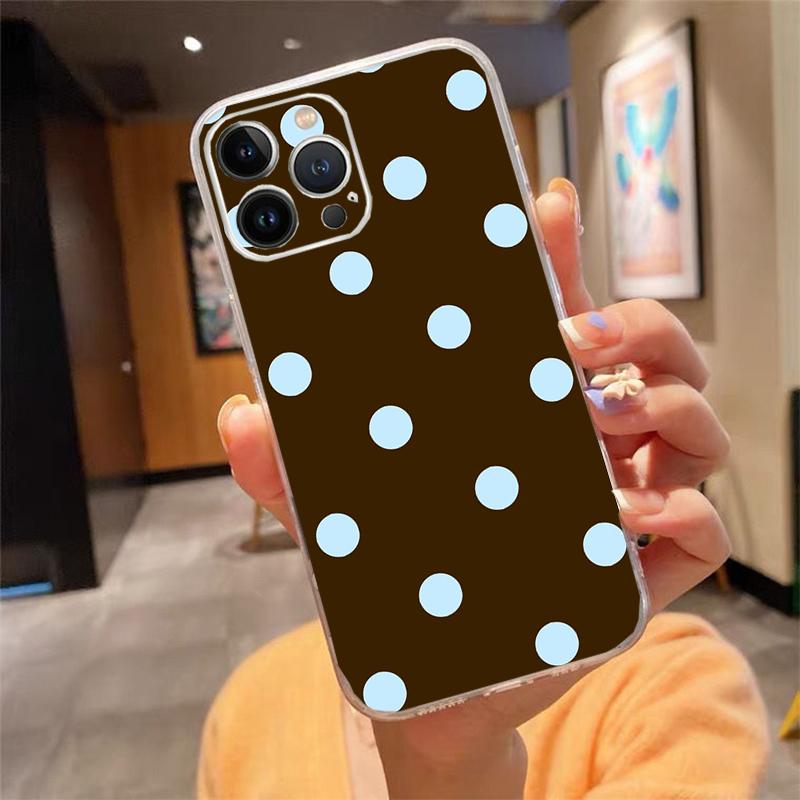 Phone Case For iphone 17ProMax 17 Pro Air 16 15 14 13 Pro Max 16 15 14 13 Pro 15Plus Polka Dots